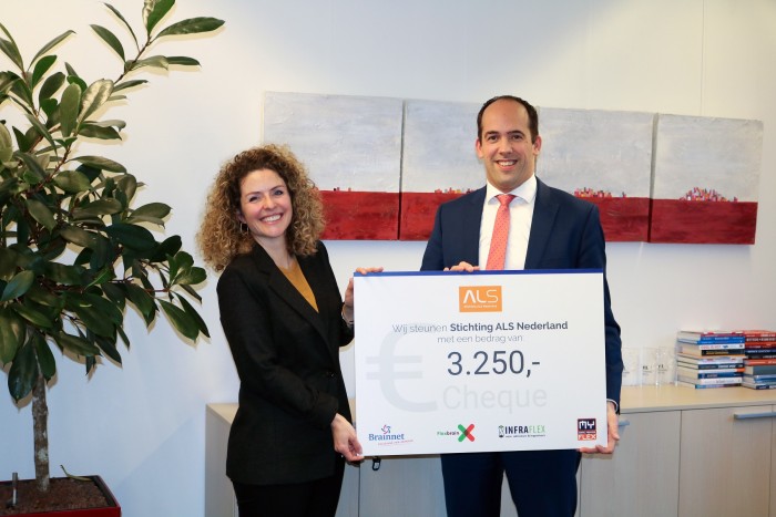 Flexbrain steunt Stichting ALS Nederland Flexbrain steunt Stichting ALS Nederland