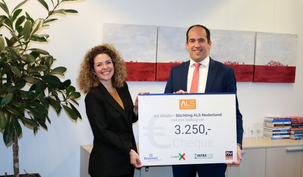 Flexbrain steunt Stichting ALS Nederland